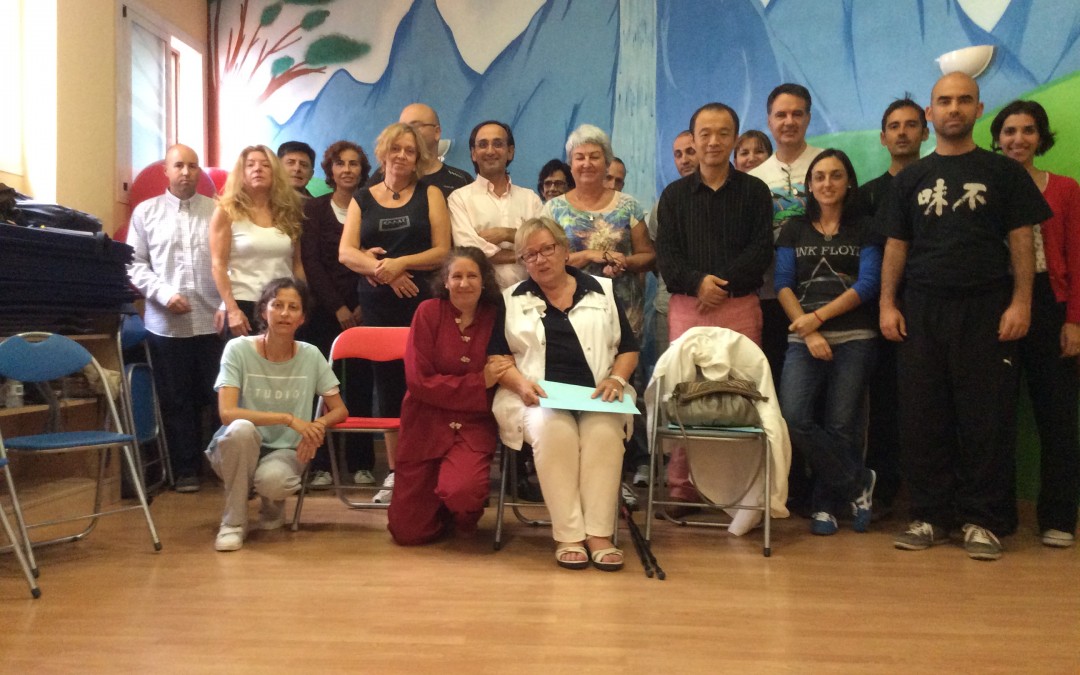 Seminario Wubaomen Qi Gong en Madrid 2014  con el Maestro Sun Junqing